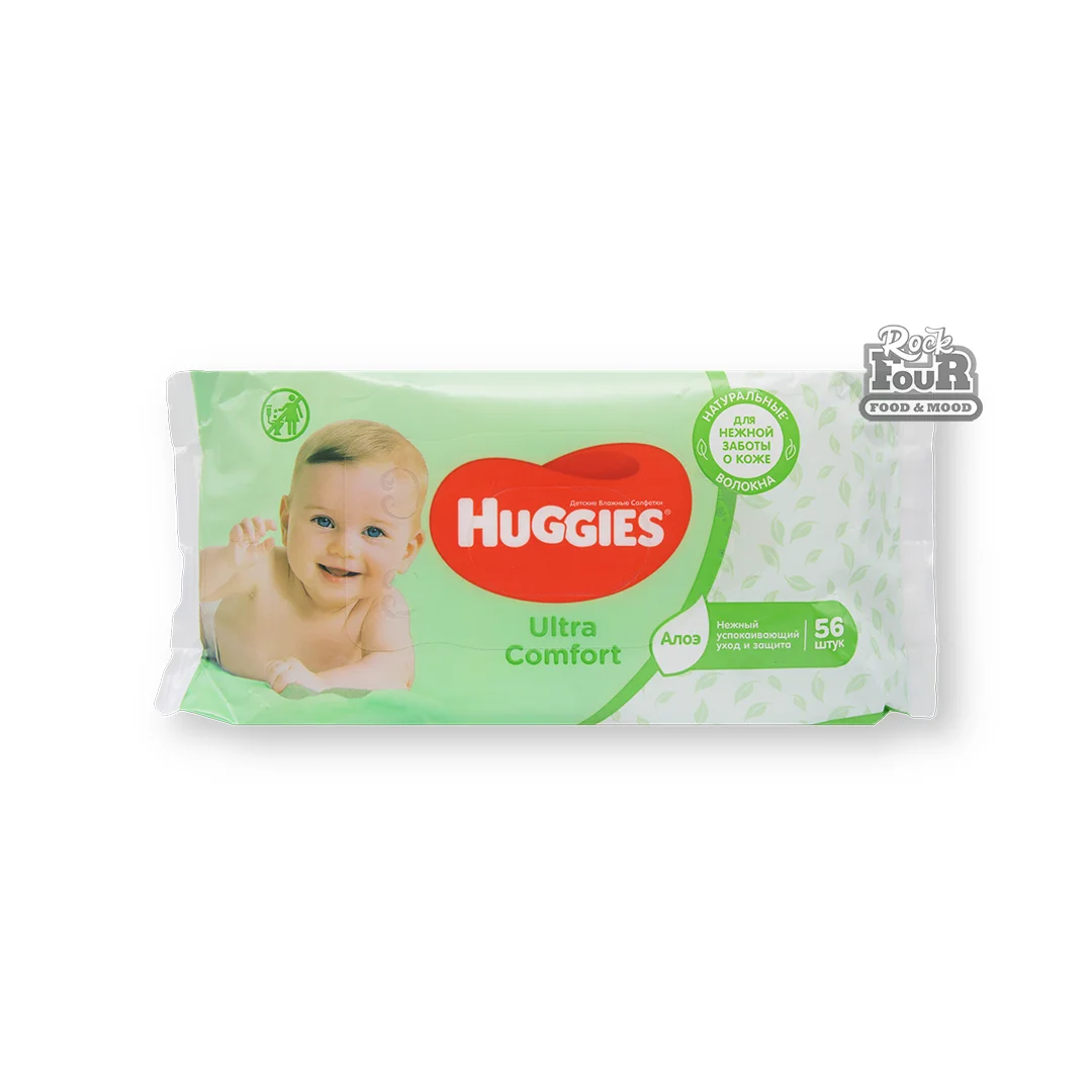 Խոնավ անձեռոցիկ մանկական «Huggies» 56հատ